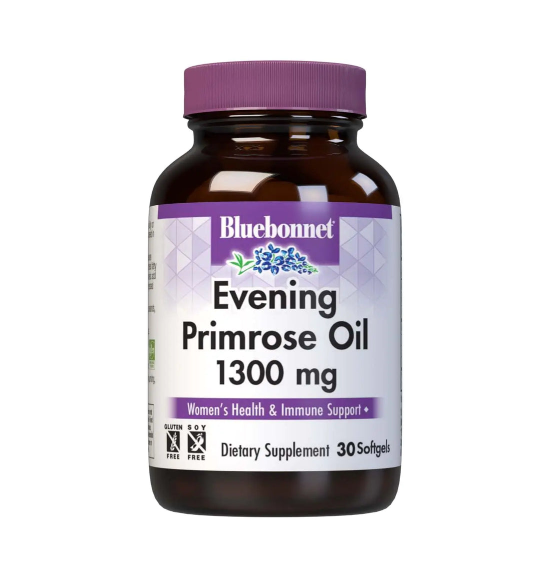 BlueBonnet Evening Primrose Oil Softgels 1300 mg 90 Count