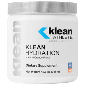 Klean ATHLETE Klean Hydration | Electrolyte Replacement Formula to Hydrate Maintain Electrolyte Balance and Rehydrate During Physical Activity | 12.6 Ounces | Natural Orange Flavor