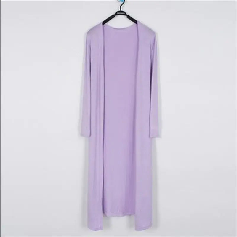 Spring Autumn Plus Size Sun Protection Cardigan