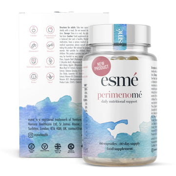 Menopause Supplements Perimenopause Supplements 1 Month Supply - Daily Support for The Early Stage of Menopause – 60 Capsules - Includes Ashwagandha Vitamins and Red Clover