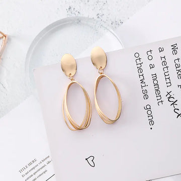 Oval Earrings, Ear Accessories, Drop Earrings