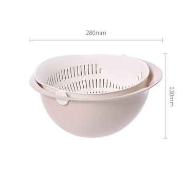 Double-Layer Hollow Fruit Plate by Fanyi