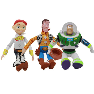 Woody and Buzz Lightyear Plush Toy Car Decor