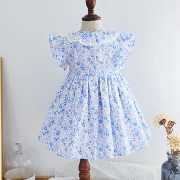 Girls Cut Flower Dress for Kids