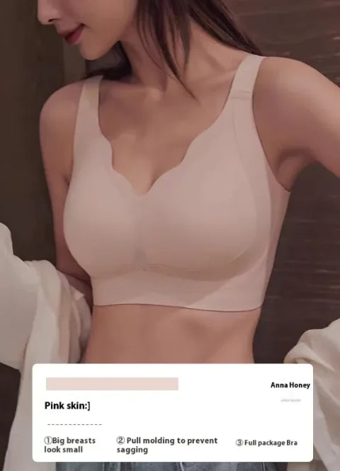 Plus Size Seamless Support Bra