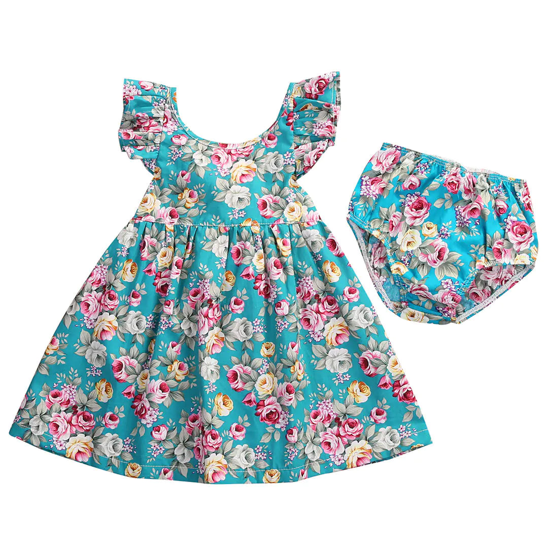 Baby Beach Dress Set for Kids