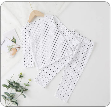 Cartoon Anime Short-Sleeved Pajamas for Kids 3-10 Years