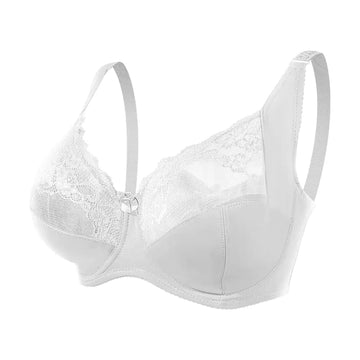 Plus Size Lace Bra with Underwire for Women