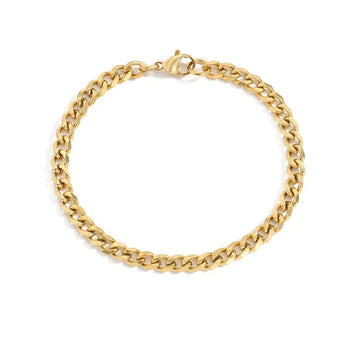 Stylish Simple Stainless Steel Bracelet for Men and Women