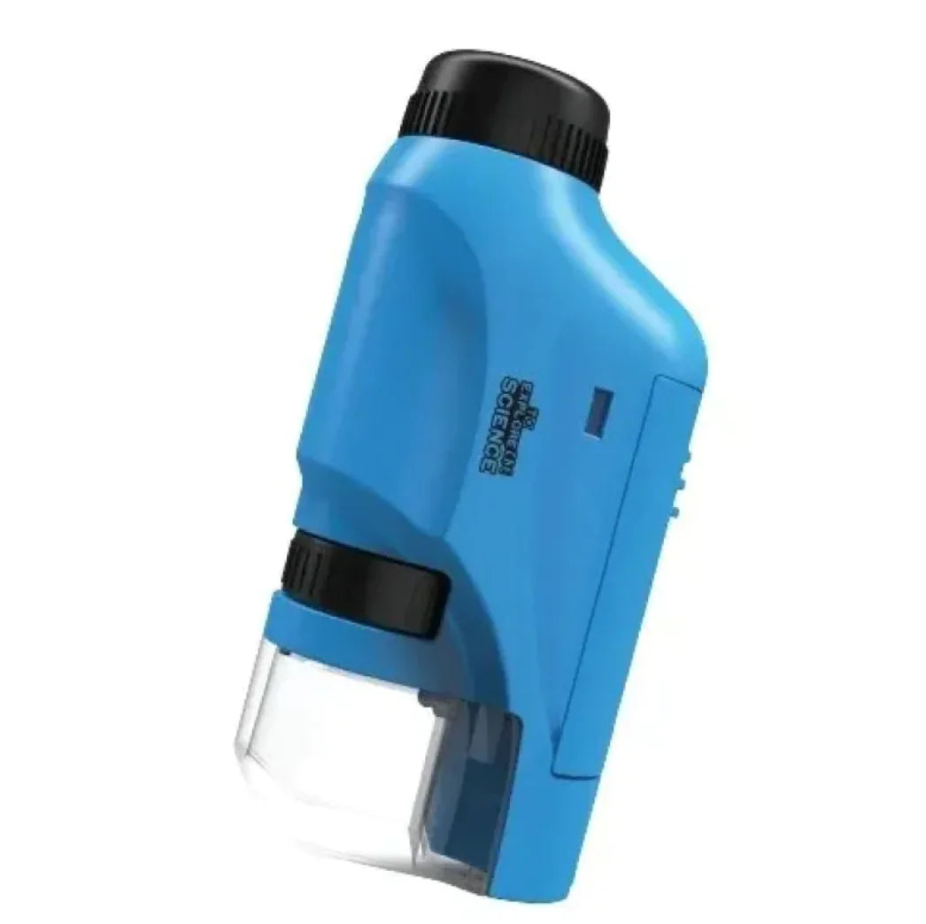 Pocket Microscope with LED for Kids
