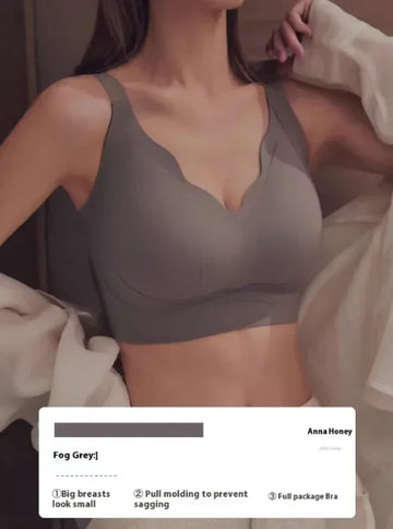 Plus Size Seamless Support Bra