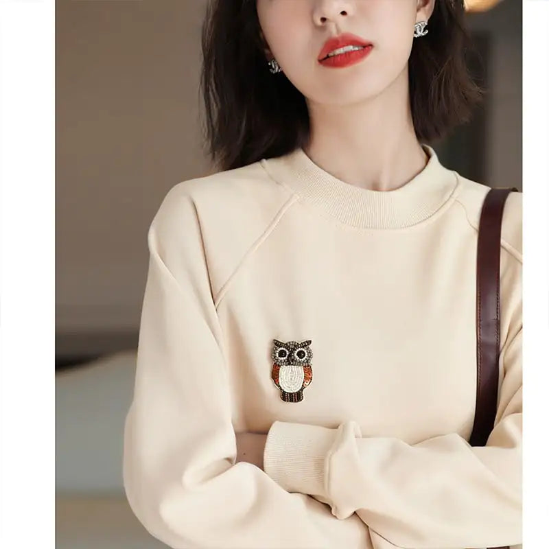 Women's Plus Size Fleece Thickening Sweater