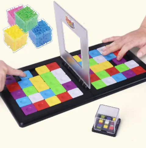 Interactive Color Battle Cube Desk Game for Kids